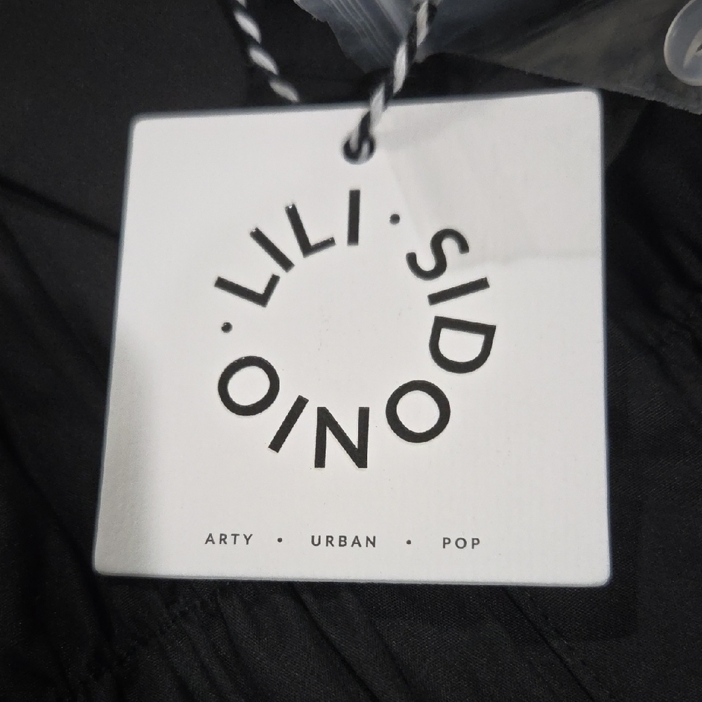 Pretty Black Button Down Dress In Perfect New Condition! - Picture 8 of 8